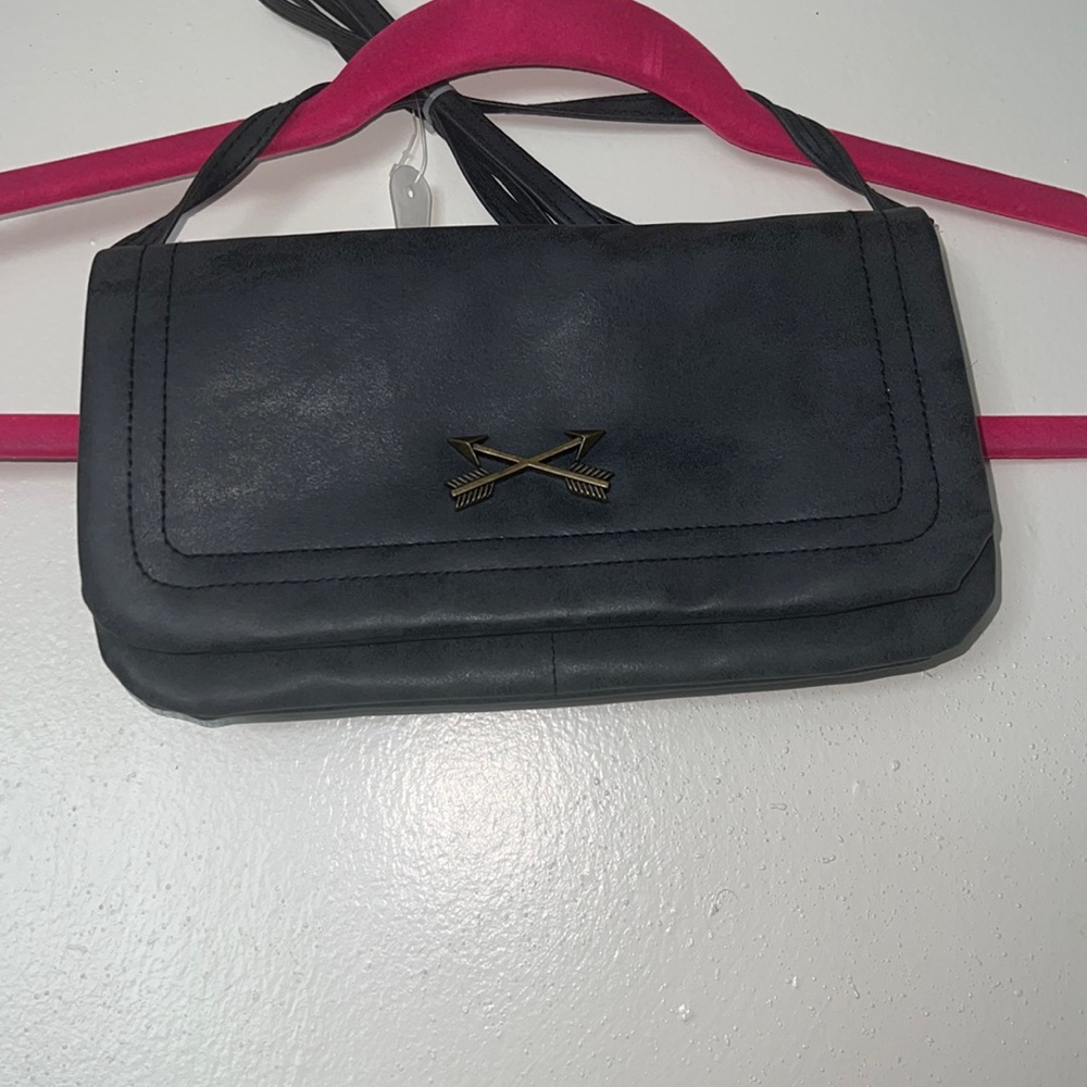 Grey mini crossbody